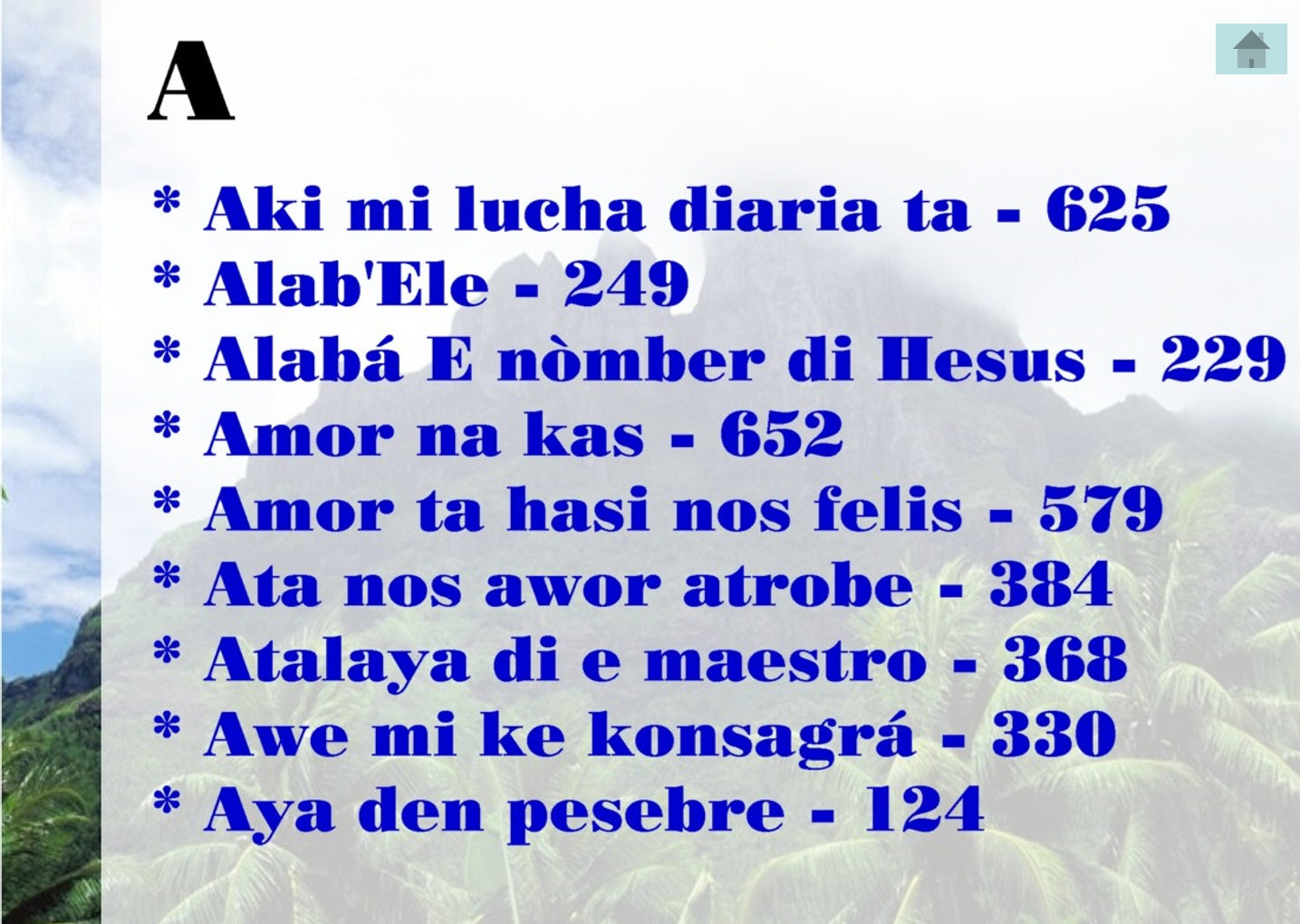 Himnario Adventista di Shete Dia | Seventh-day Adventist Hymnal Papiamentu-English-Dutch